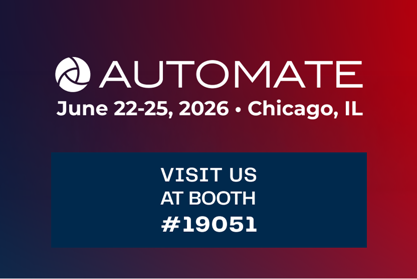 Automate, 22.–25. Juni 2025, Chicago, IL. Besuchen Sie uns am Stand Nr. 19051