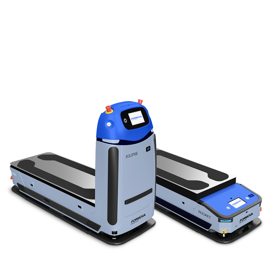 Formova Eclipse and Rocket automated guided vehicle (AGV)