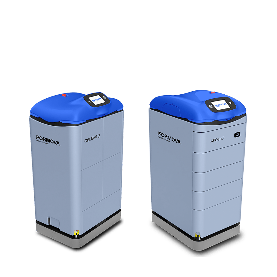 Formova Celeste and Apollo automated guided vehicle (AGV)